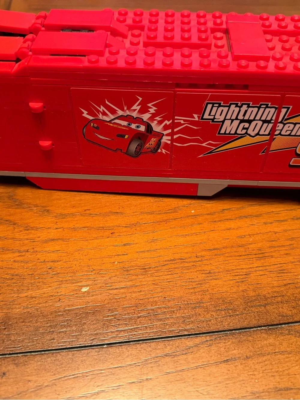 Lego Mack’s Team Truck 8486 *INCOMPLETE* lightning McQueen